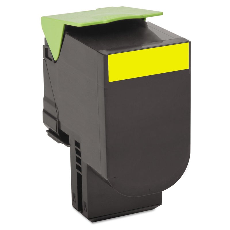 Lexmark 80C10Y0 Yellow Return Program Toner